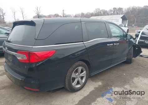 2020 Honda Odyssey Ex-L/Ex-L W/Navi Res from USA, damaged, VIN 5FNRL6H79LB063221